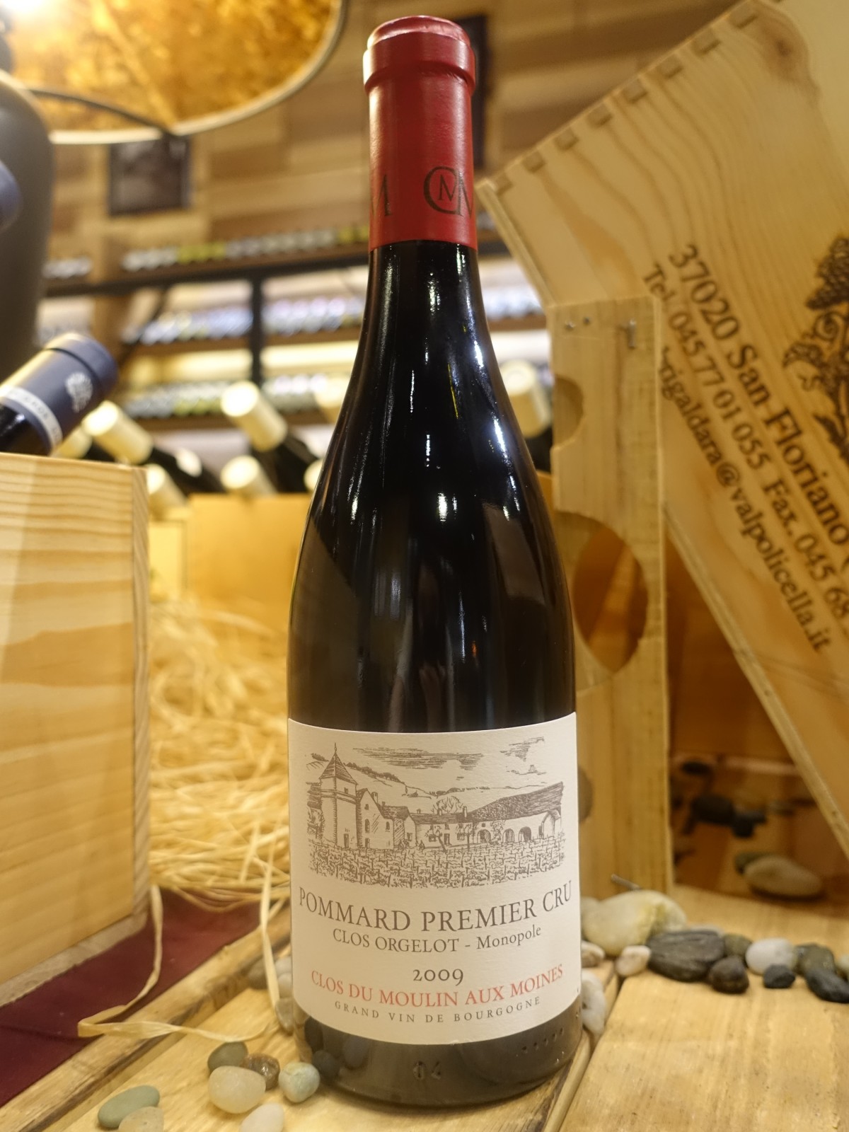 Clos du Moulin aux Moines Pommard 1er Cru CLOS ORGELOT Monopole 2009