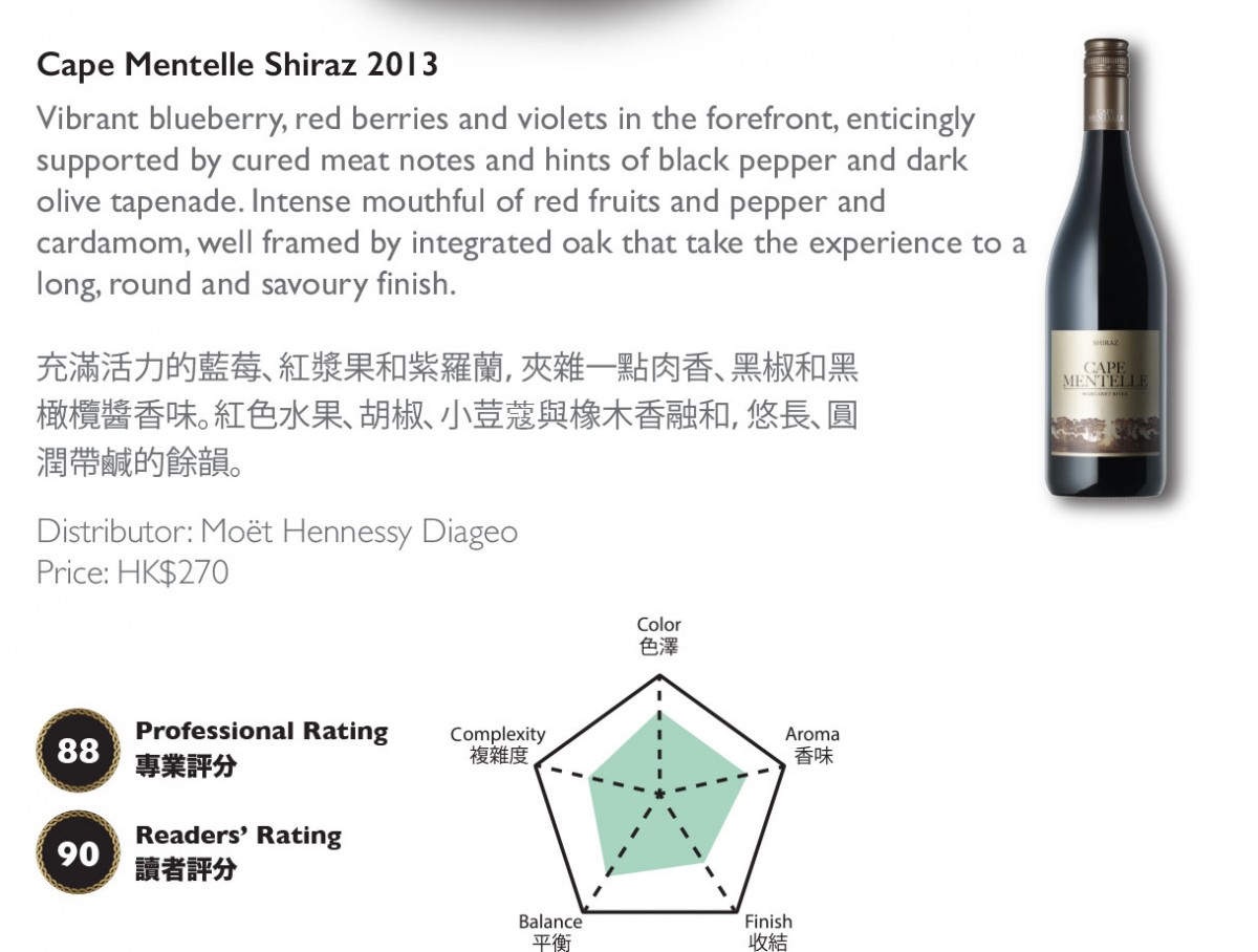 Cape Mentelle Shiraz 2013